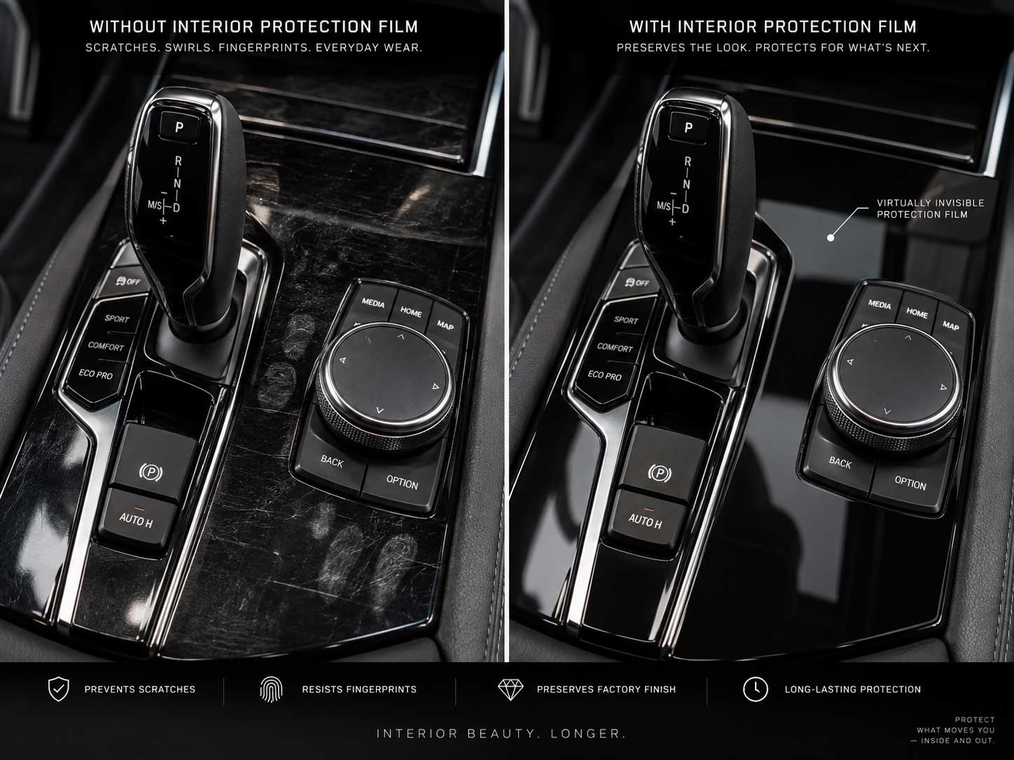 Interior Protection Film: Before & After