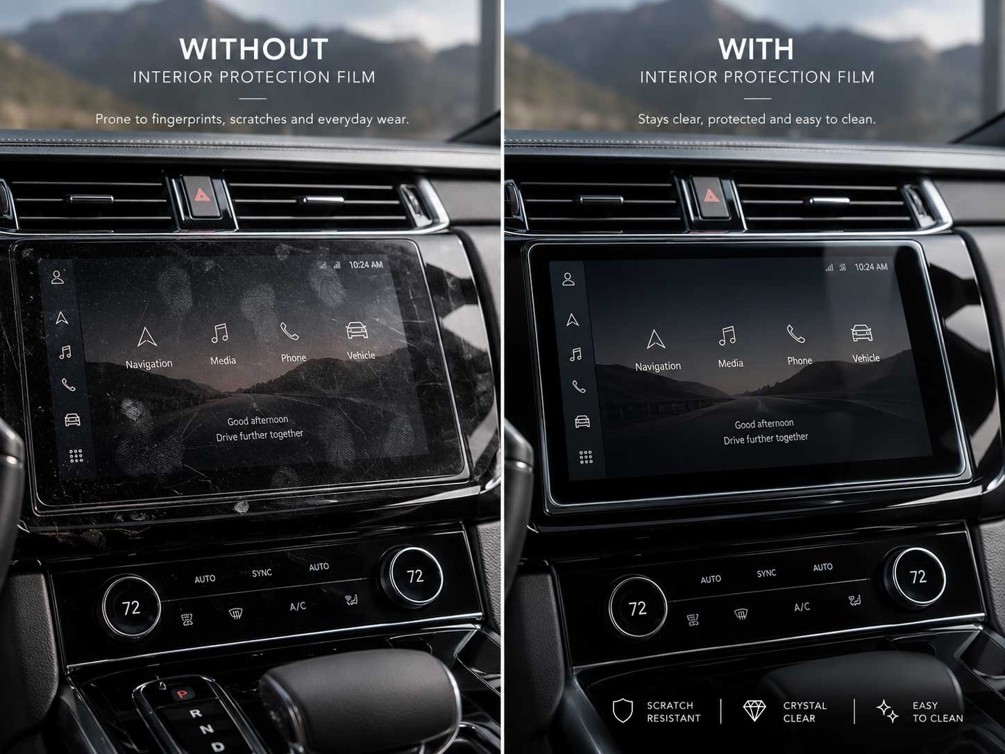 Interior Protection Film: Before & After