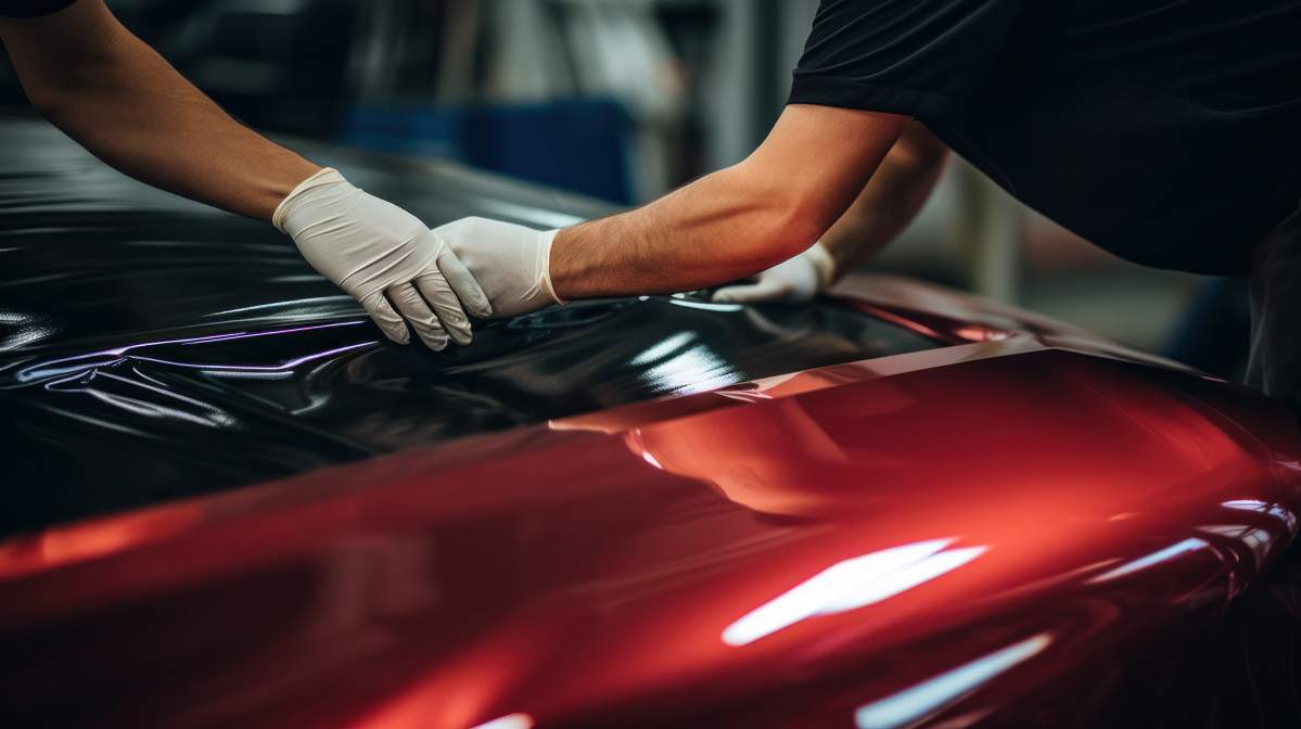 Paint protection film installation in Babylon NY