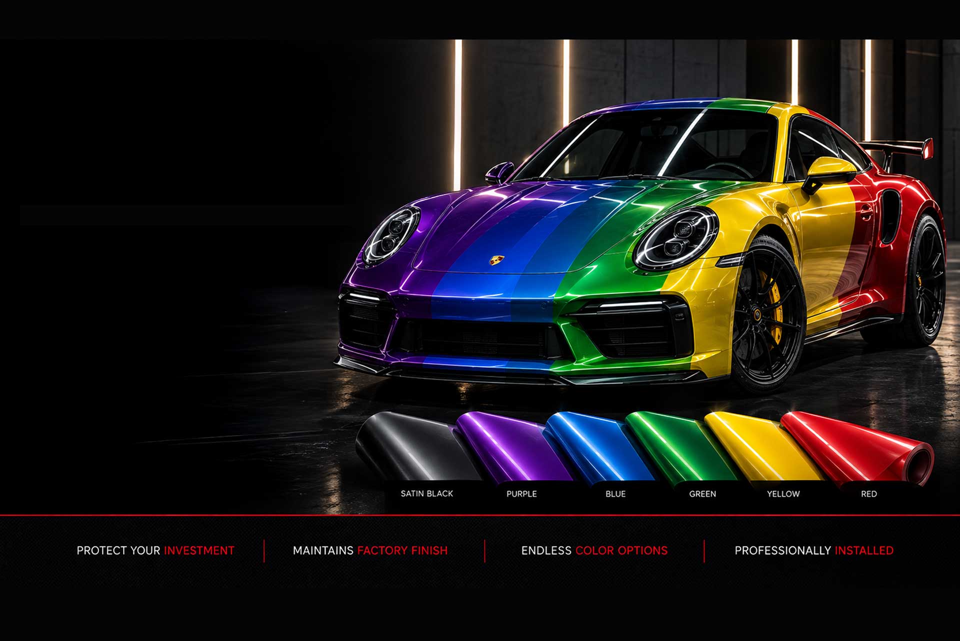 COLOR PAINT PROTECTION FILM