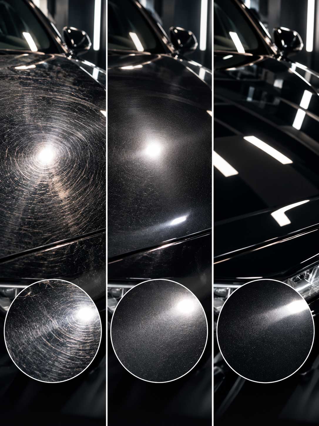 Paint correction compared with polishing