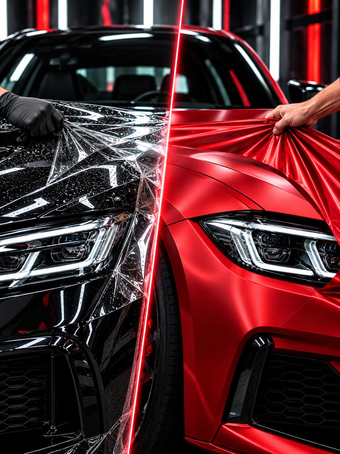 Paint Protection Film and vinyl wrap