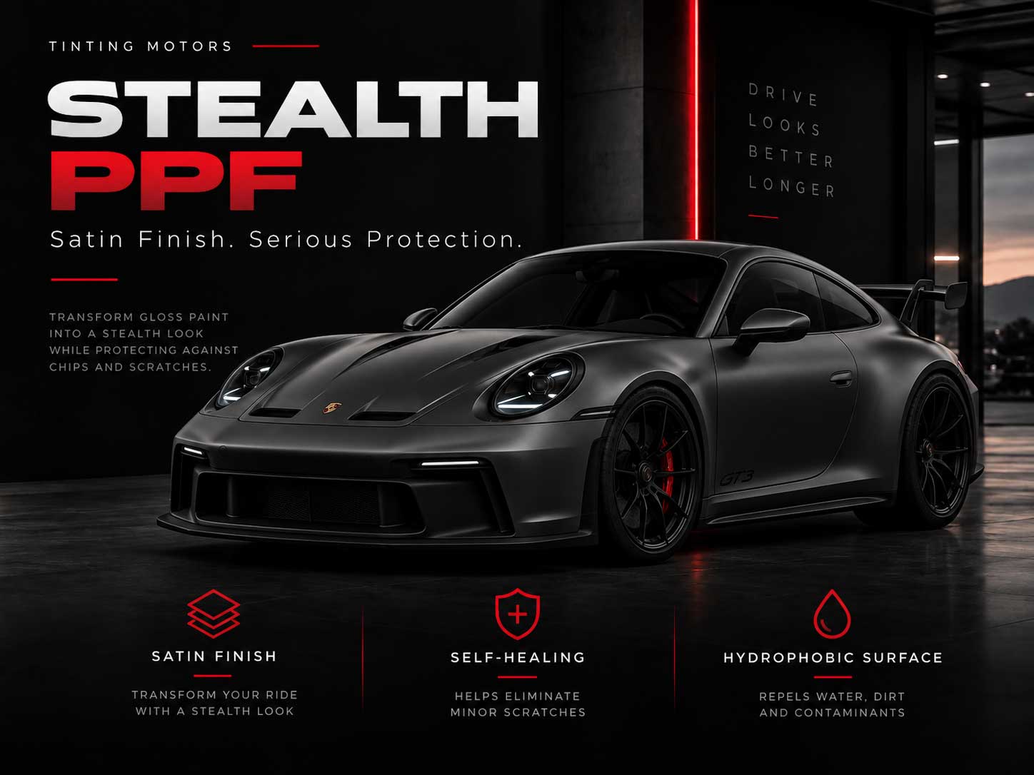 Satin Paint Protection Film