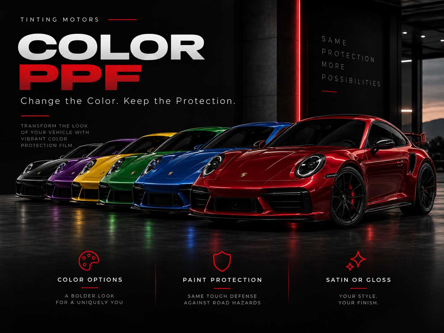 Satin Paint Protection Film