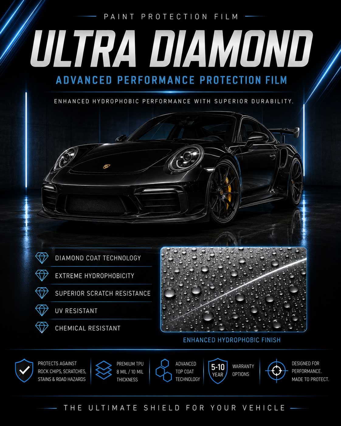 Ultra Diamond Automotive Protection Ad